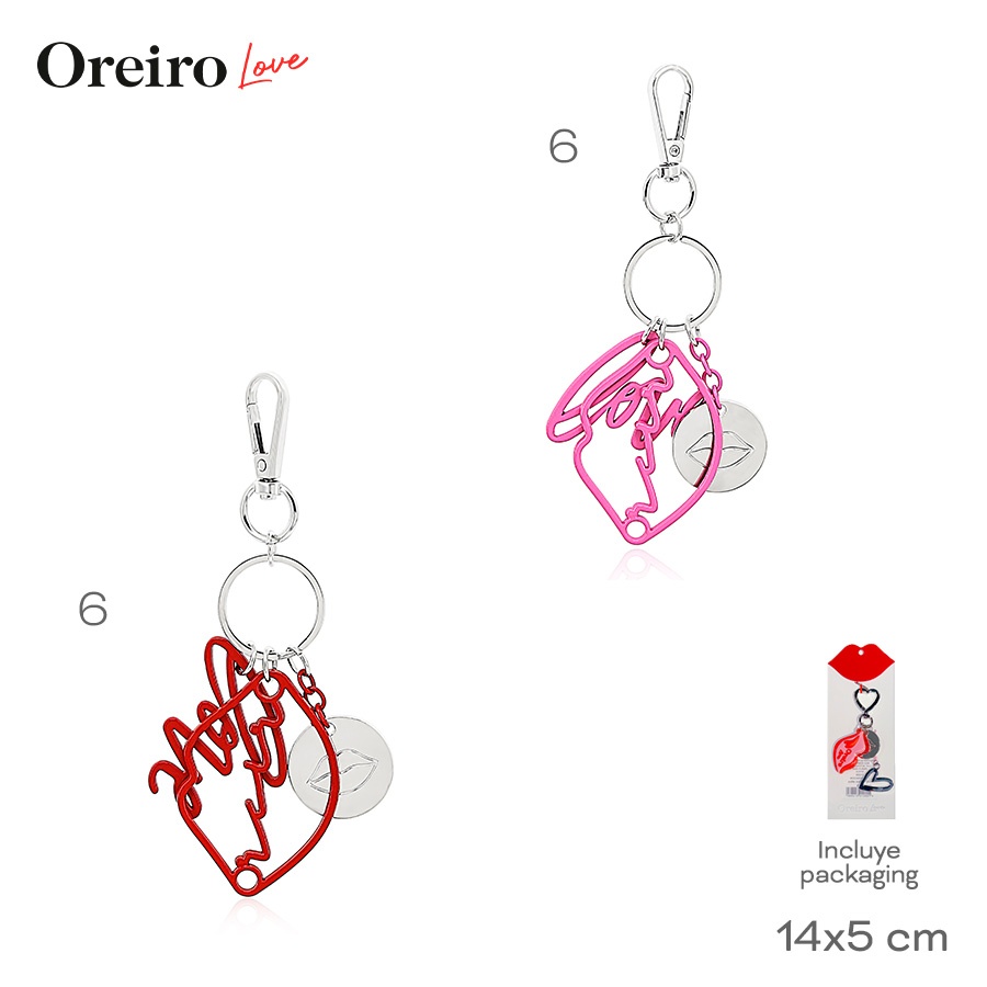 Llavero Oreiro Love Varios Colores 31297