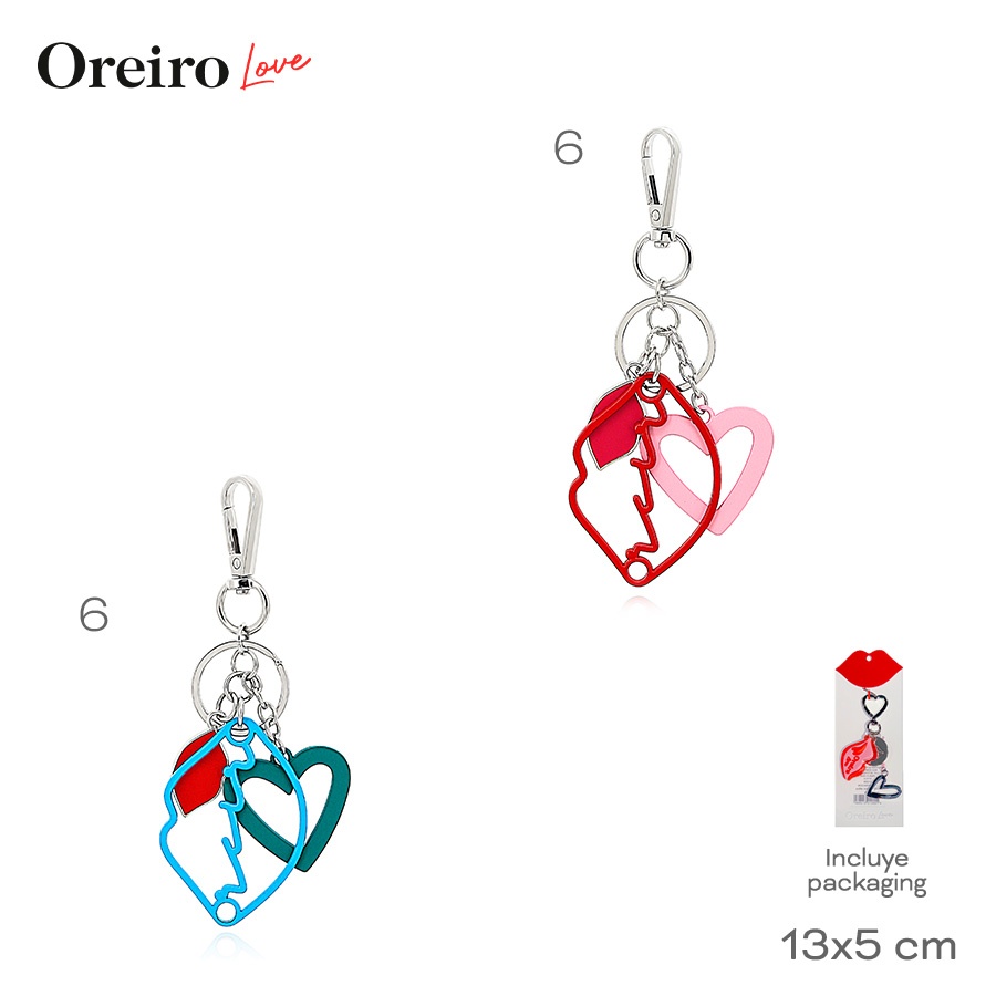 Llavero Oreiro Love Varios Colores 31298