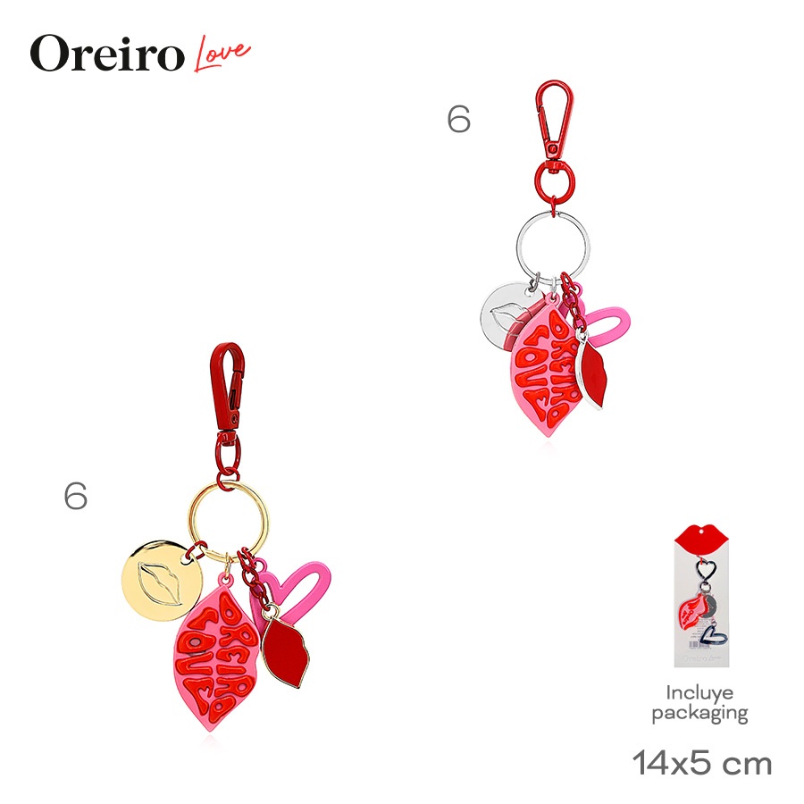 Llavero Oreiro Love Varios Colores 31299