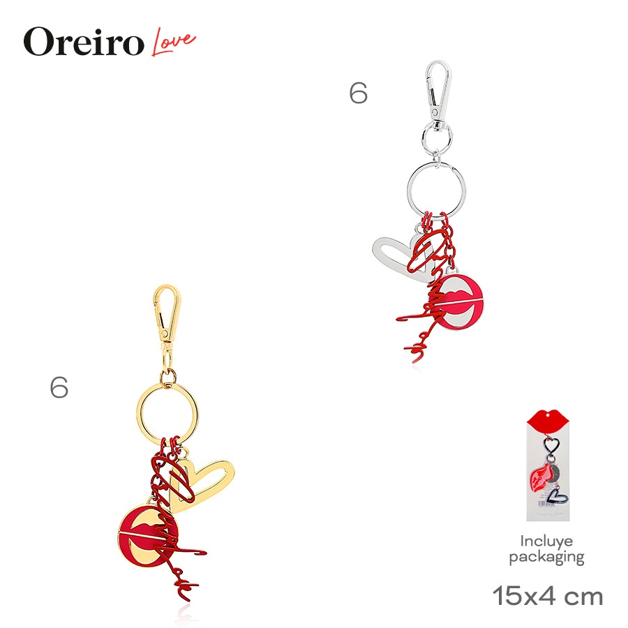 Llavero Oreiro Love Varios Colores 31300