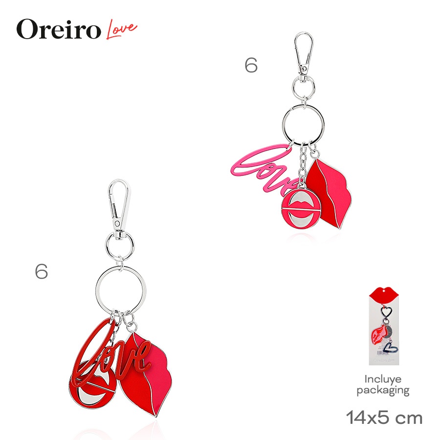 Llavero Oreiro Love Rojo 31301