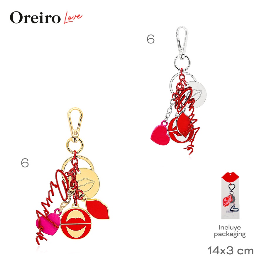 Llavero Oreiro Love Varios Colores 31302