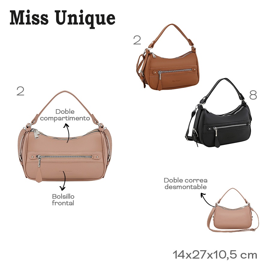Morral Miss Unique Varios Colores 31312