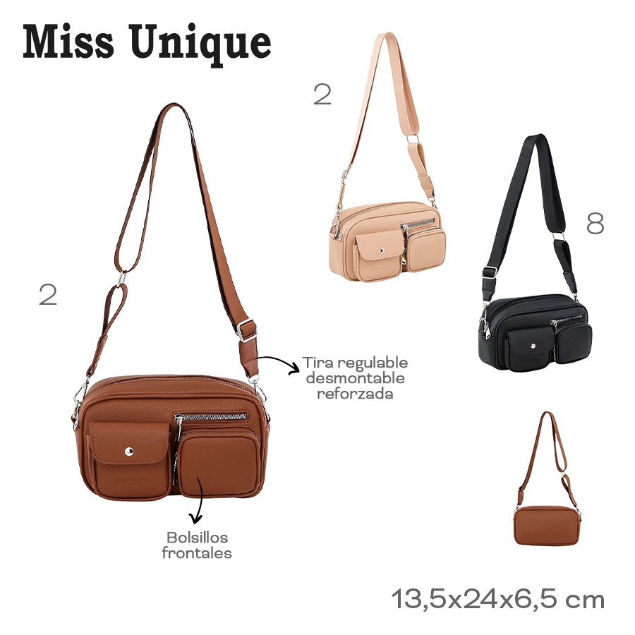 Morral Miss Unique Varios Colores 31316