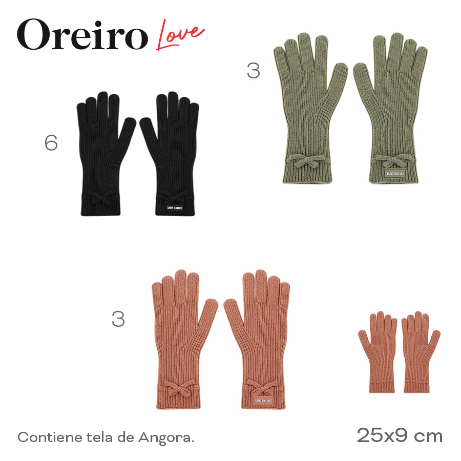 Guantes Las Oreiro Varios Colores 31447