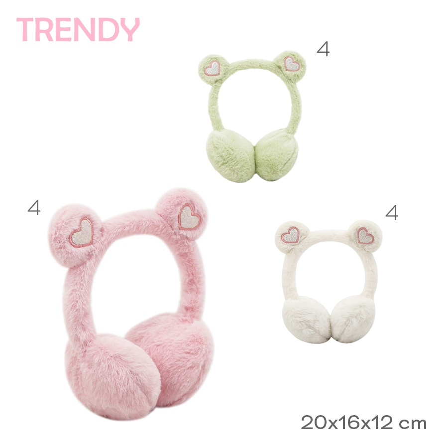 Orejeras Trendy Varios Colores 31462