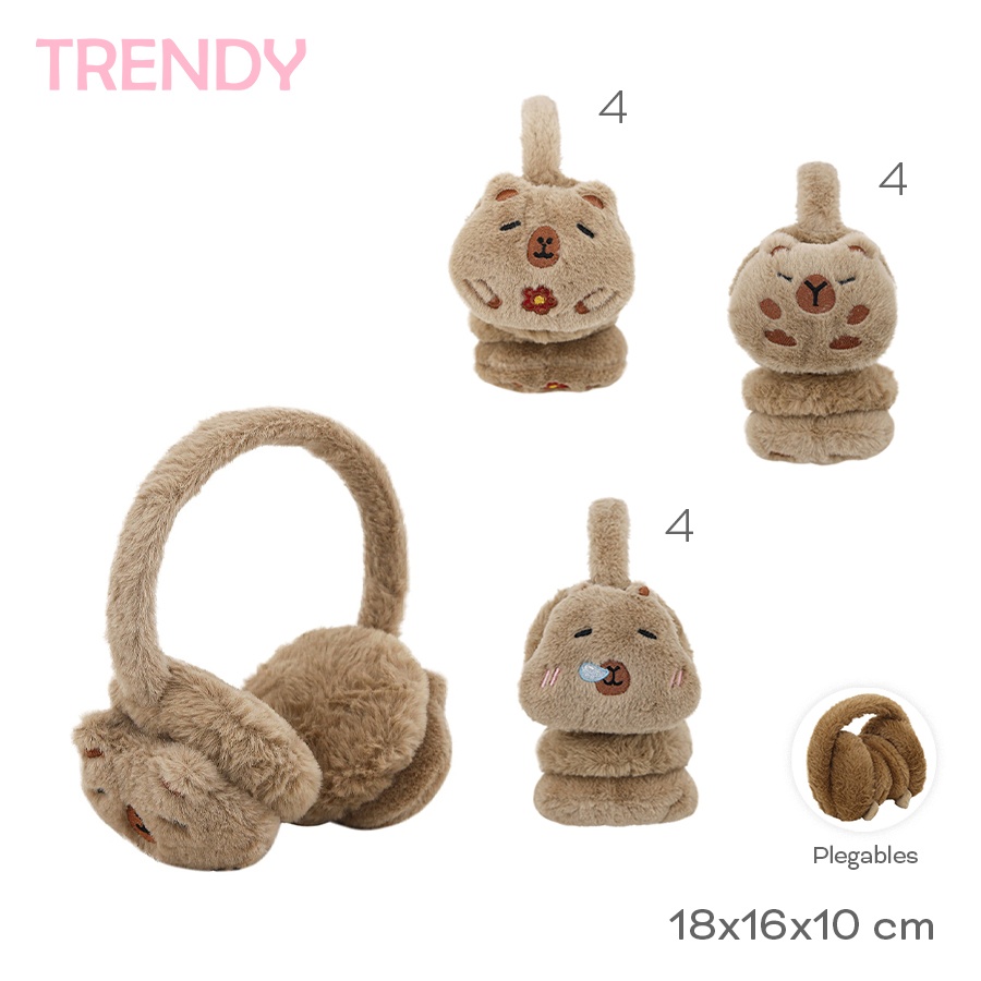 Orejeras Trendy Varios Colores 31463