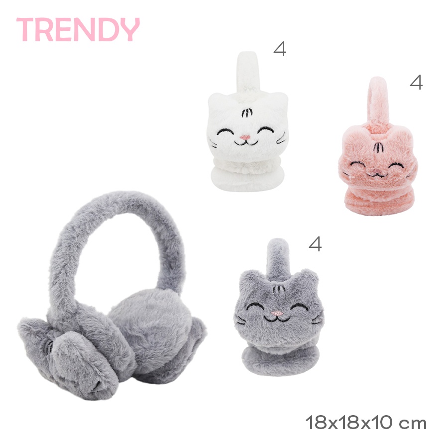 Orejeras Trendy Blanco 31466
