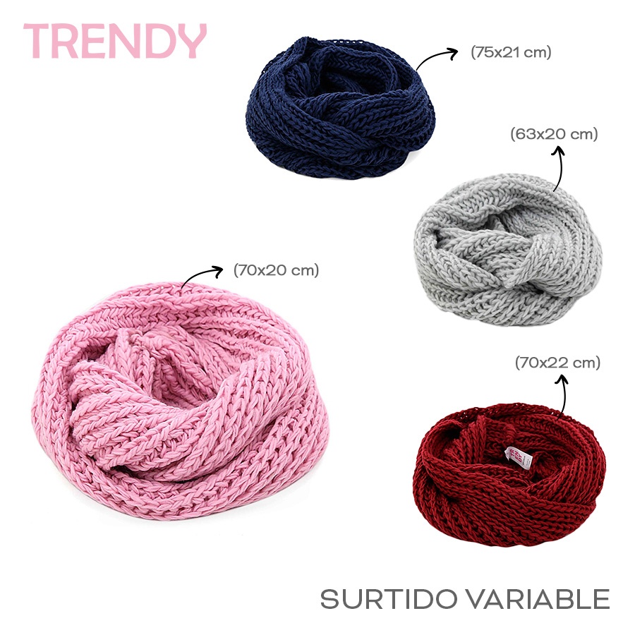 Cuellos Trendy Varios Colores 31563