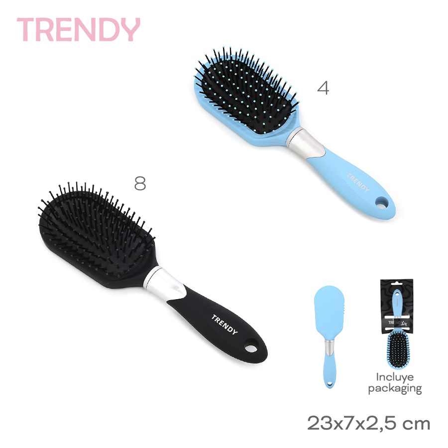 Cepillo Trendy Varios Colores 31770