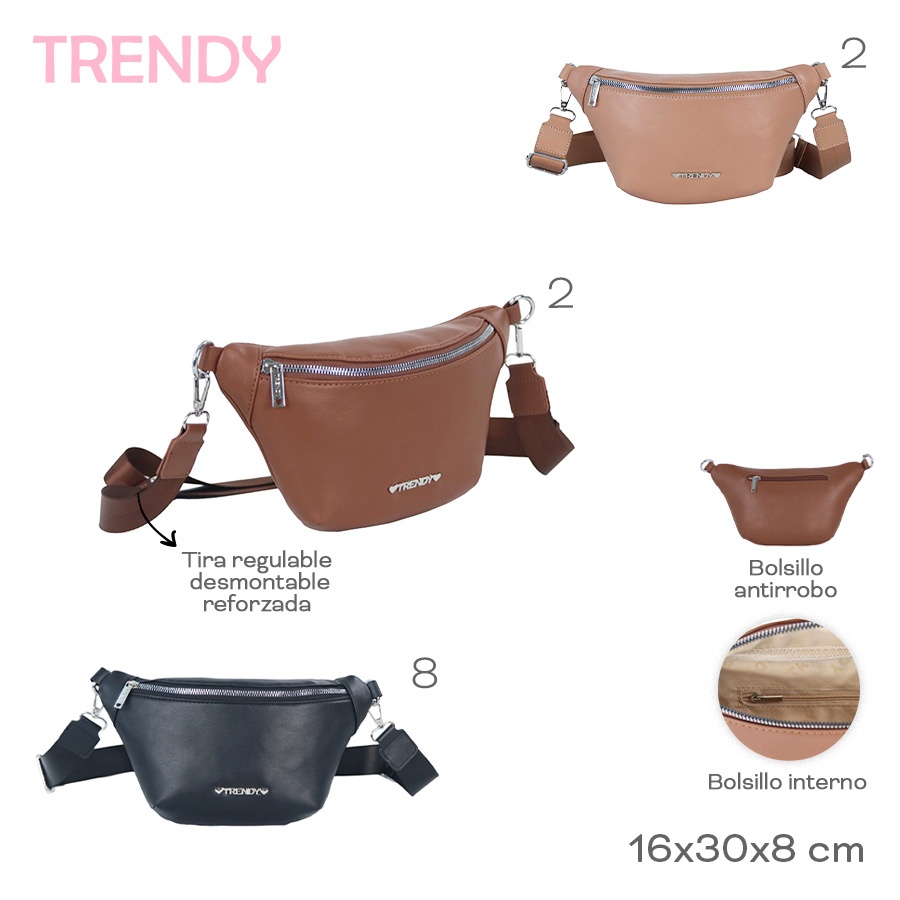 Rinonera Trendy Kaky 31843