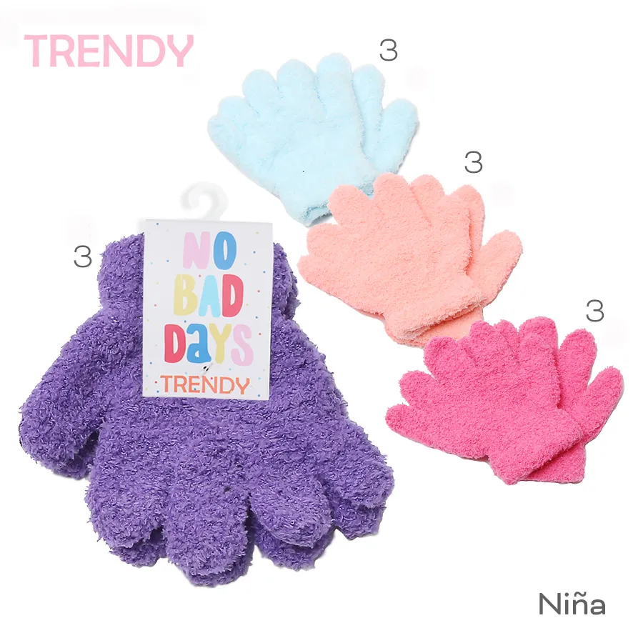 Guante Infantil Trendy Varios Colores 51137B