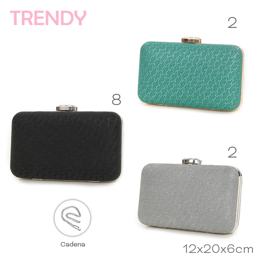 Cartera Fiesta Trendy Varios Colores 51481