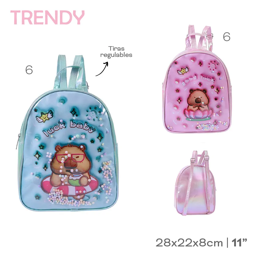 Mochila Infantil Trendy Varios Colores 53777