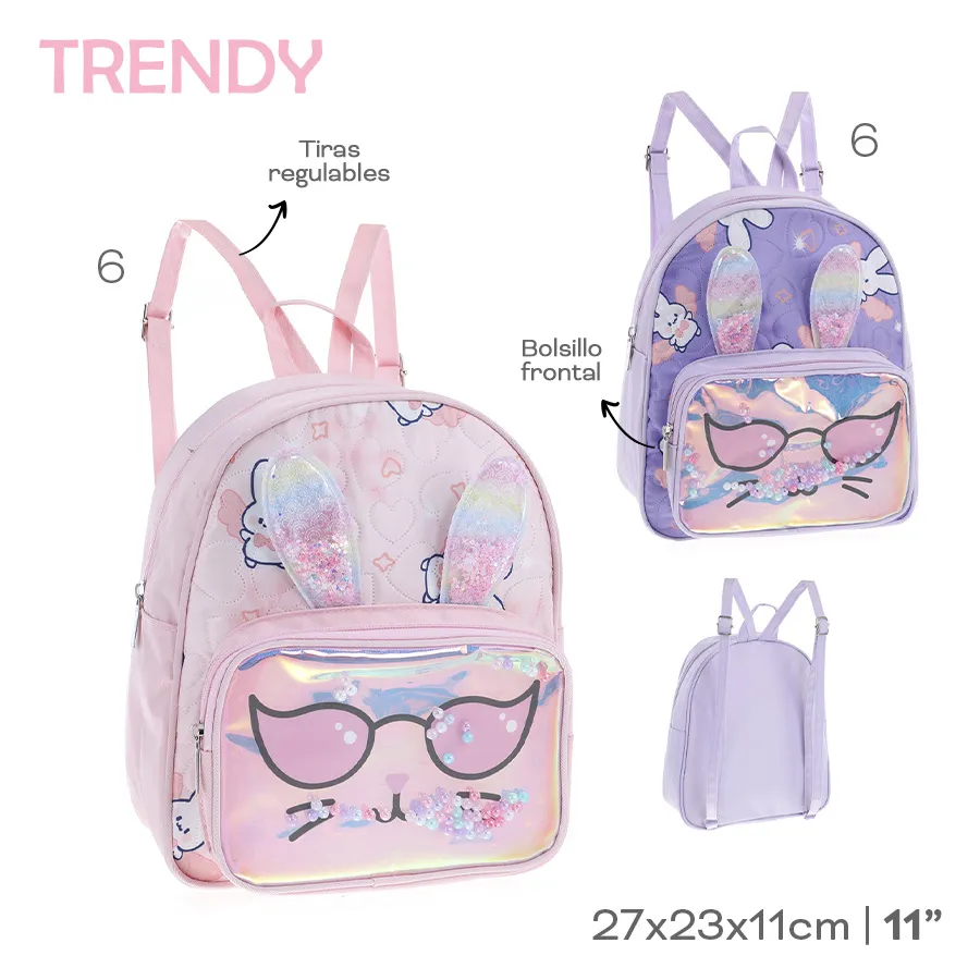 Mochila Infantil Trendy Varios Colores 53787