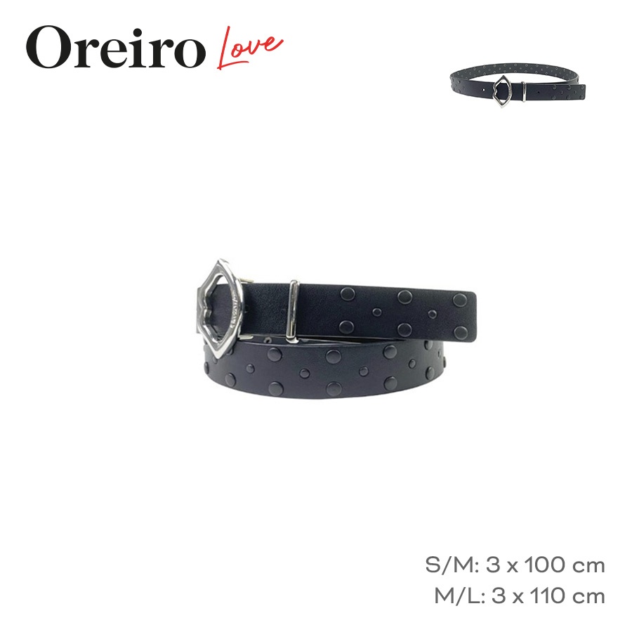 Cinturon Las Oreiro Negro 54556