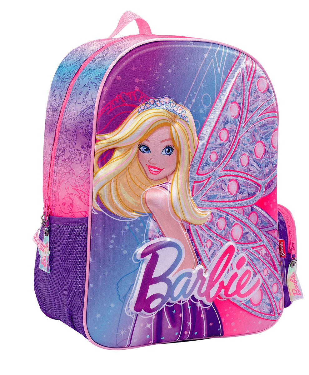 Mochila Barbie 16 Wabro Varios Colores 35609