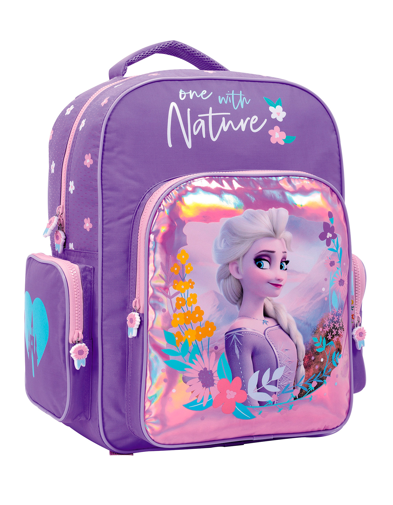Mochila Frozen 17 Wabro Varios Colores 57814