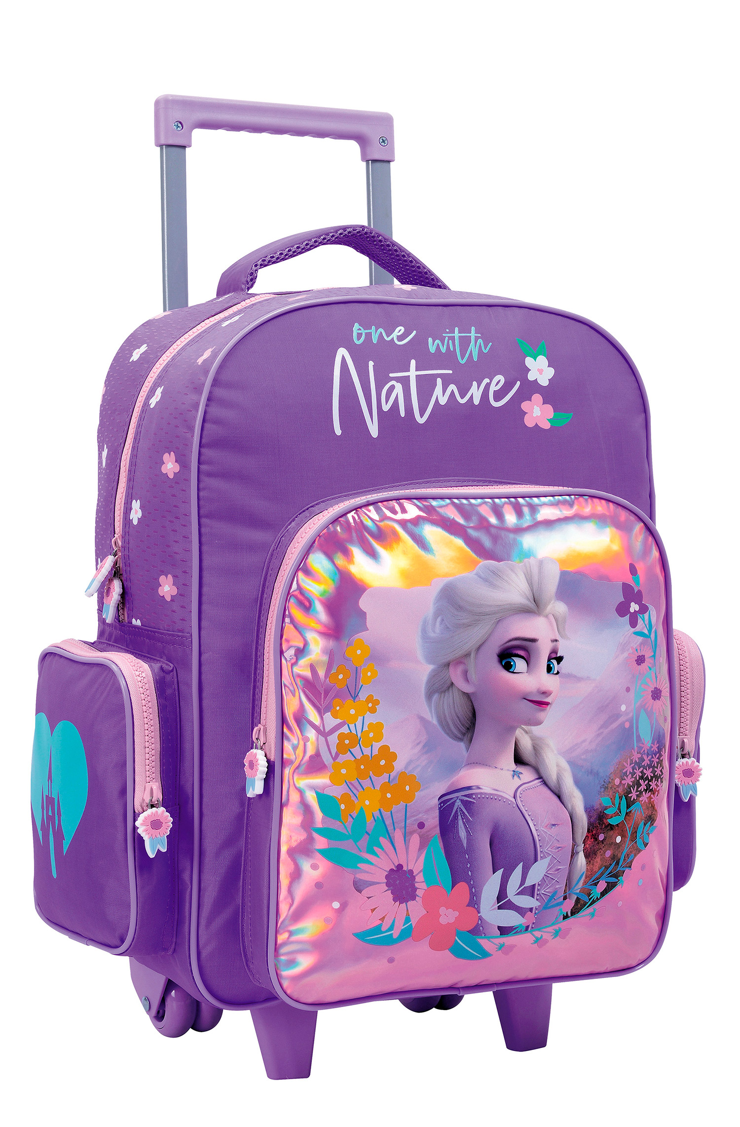 Mochila Frozen Carro 17 Wabro Varios Colores 57815