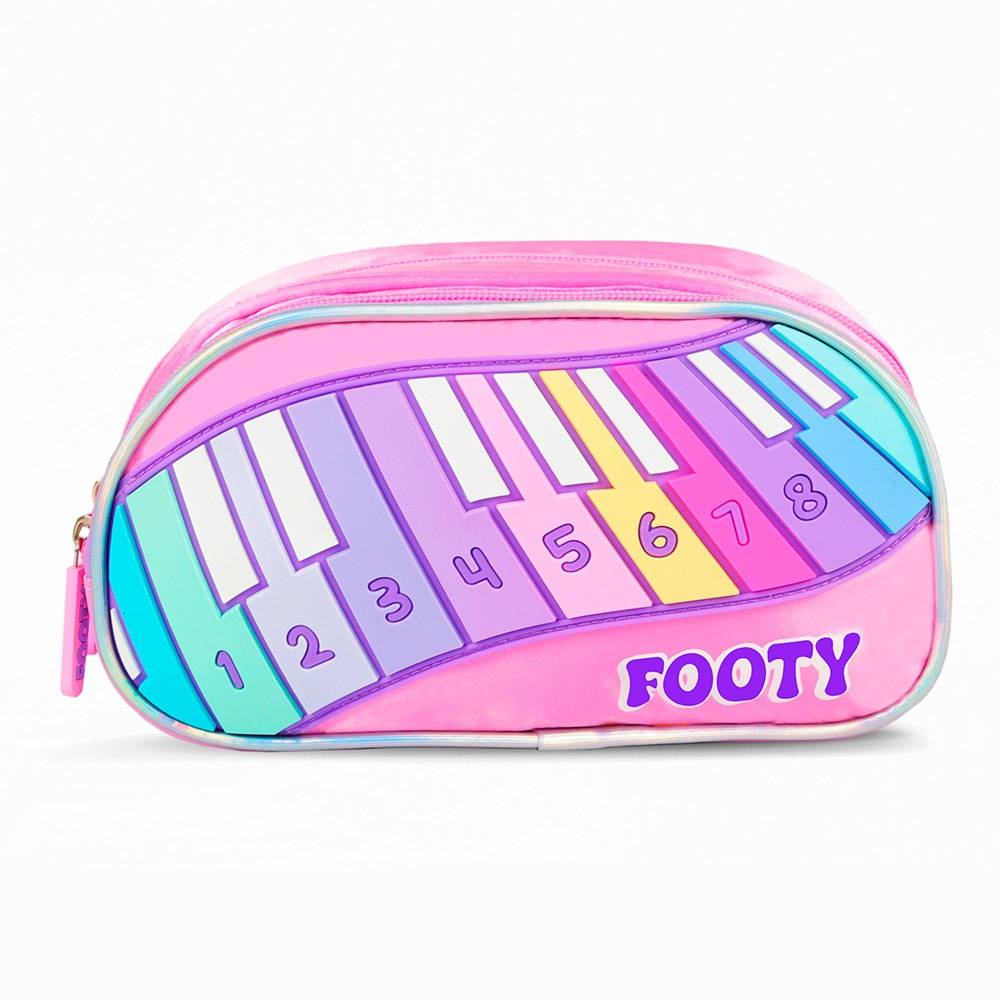 Cartuchera Doble Cierre Music Life Footy Varios Colores F264010