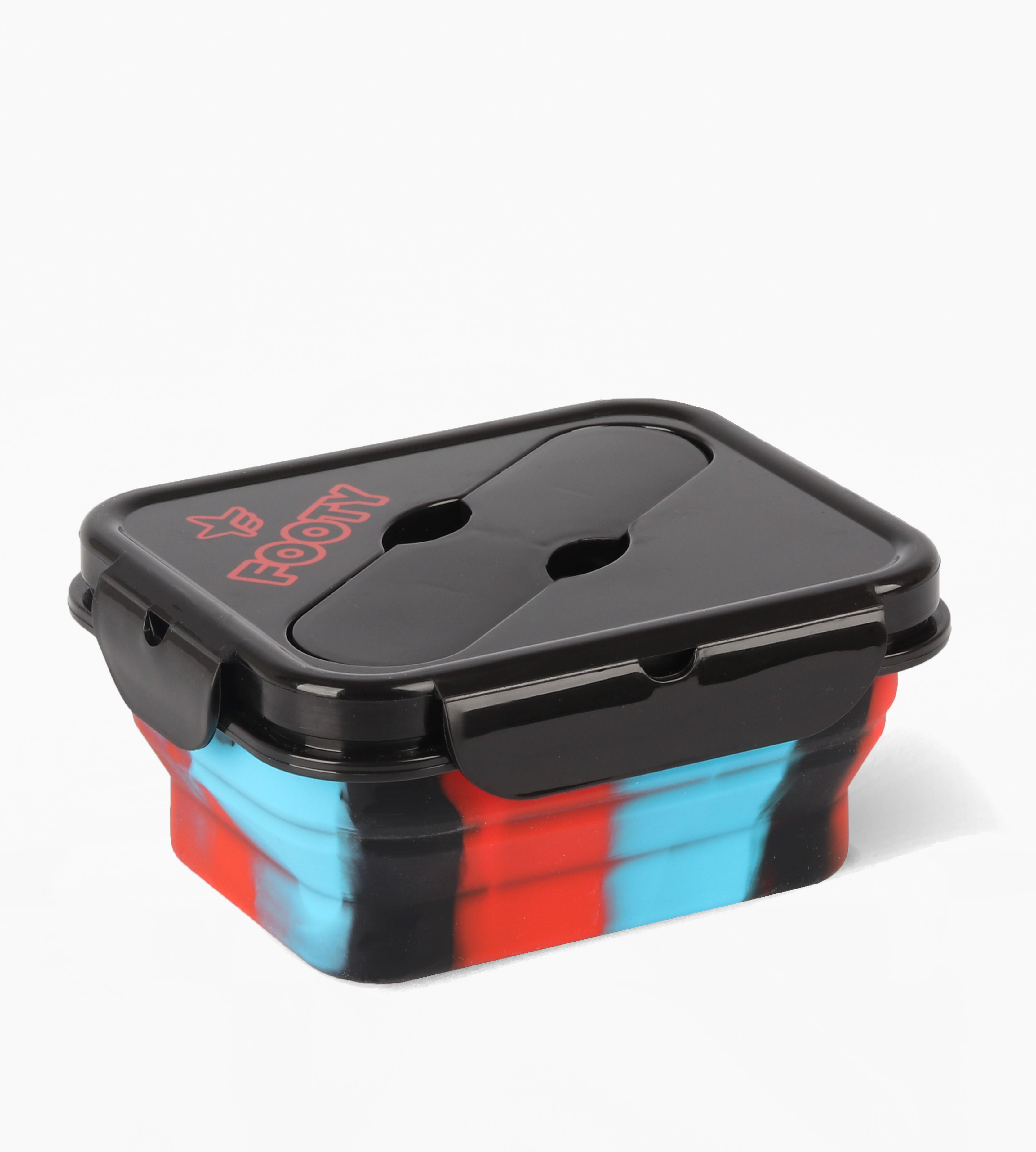 Tuppers 1 Compartimento Plegable Footy Varios Colores TS104