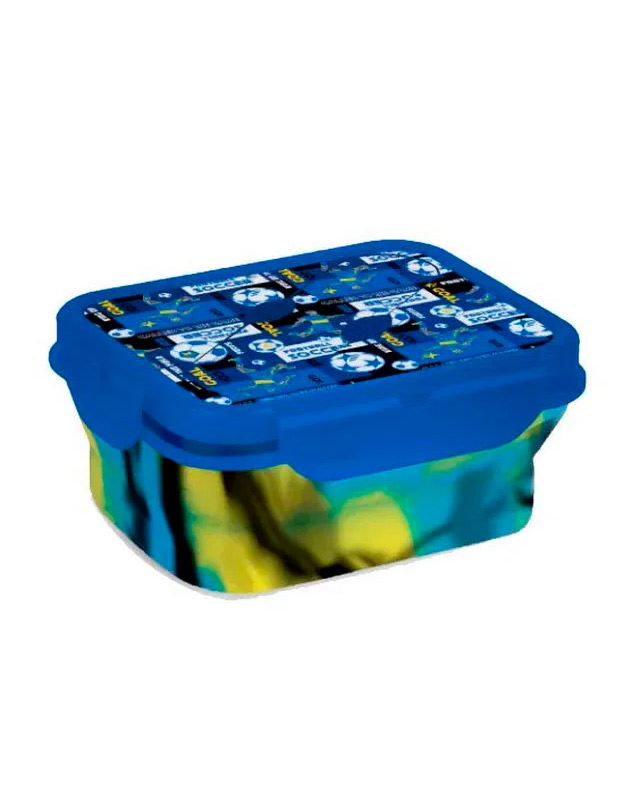 Tuppers 1 Compartimento Plegable Footy Varios Colores TS106