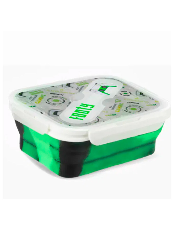 Tuppers 1 Compartimento Plegable Footy Varios Colores TS107