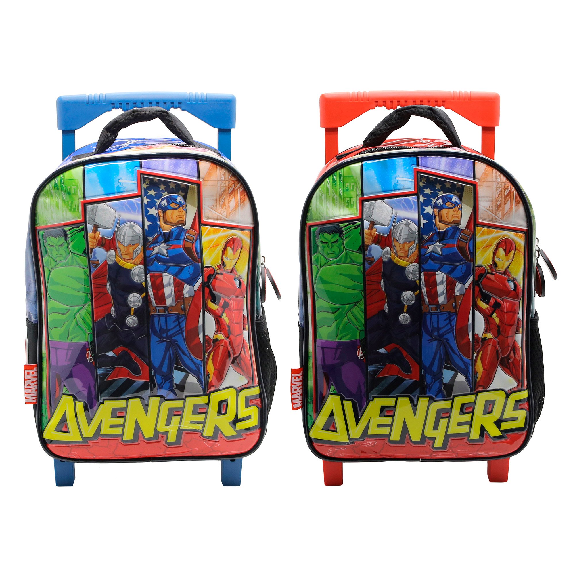 Mochila Carro Avengers 12 Cresko Varios Colores SP132