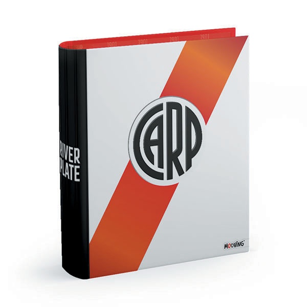 Carpeta A4 2x40 River Plate Mooving Varios Colores 1002125