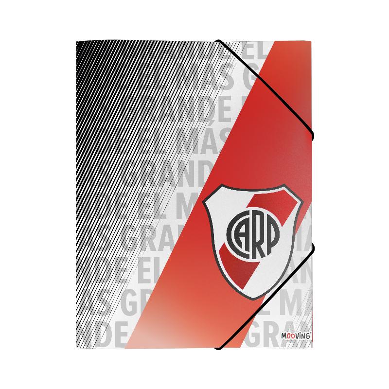 Carpeta Oficio 3 solapas River Plate Mooving Varios Colores 1005125