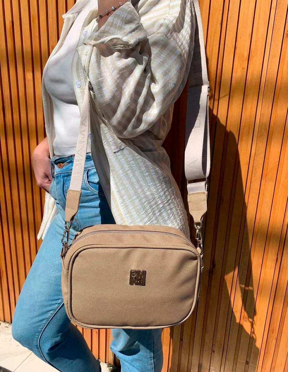 Bandolera Linea Canvas Biama Bags Verde Dubai MALAGA.1