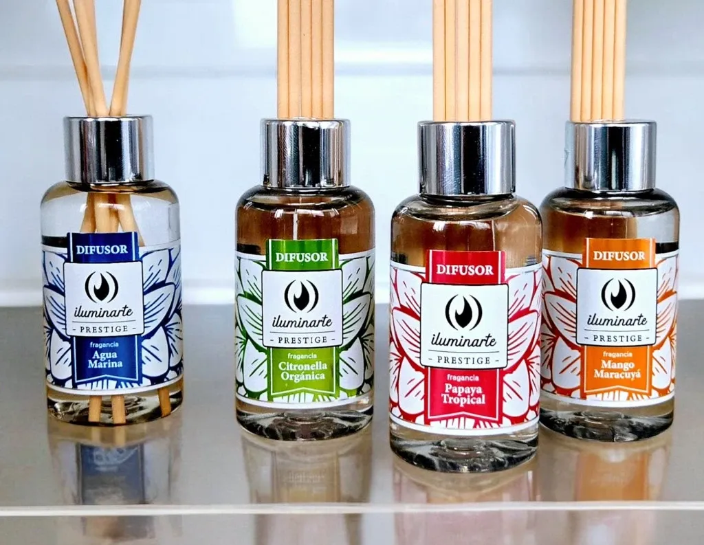 Difusor Aromatico De 60ml Aromanza Varios Colores 052A
