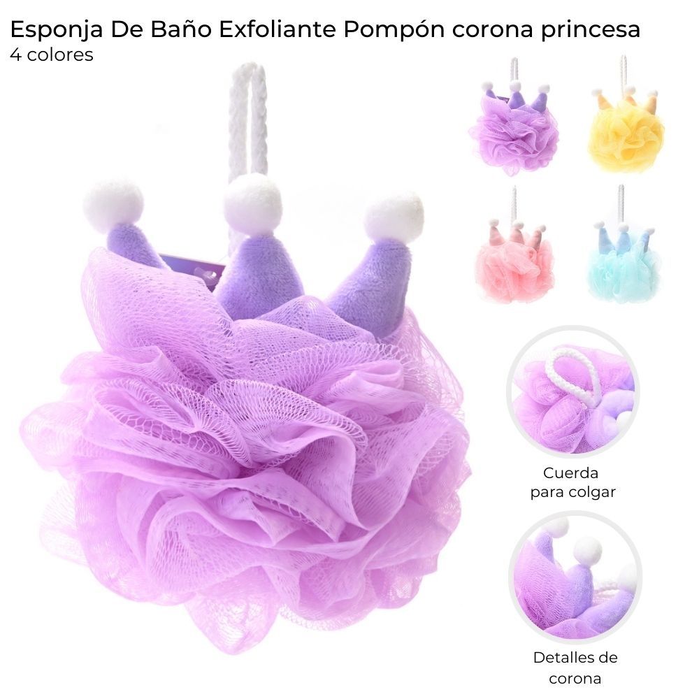 Esponja De Bano Exfoliante Skora Varios Colores 38934