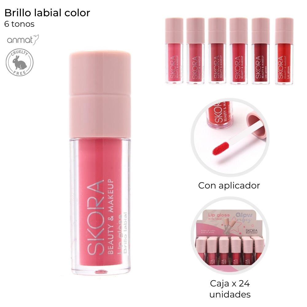 Brillo Labial Skora Varios Colores 39610