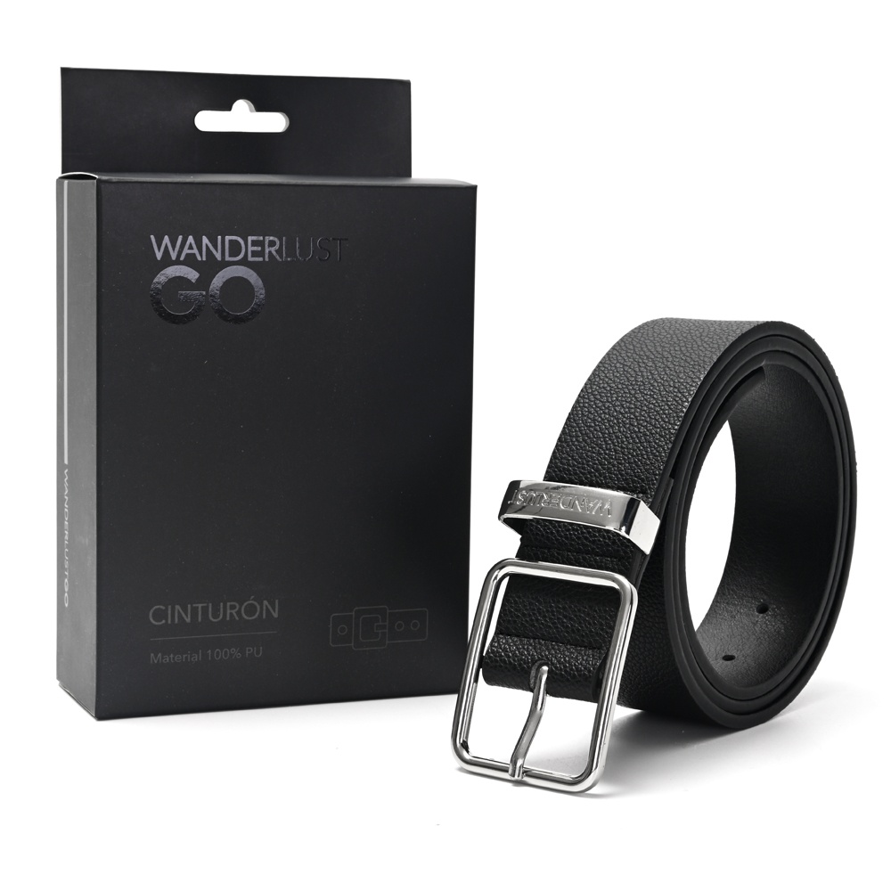 Cinturon Wanderlust Negro 41625