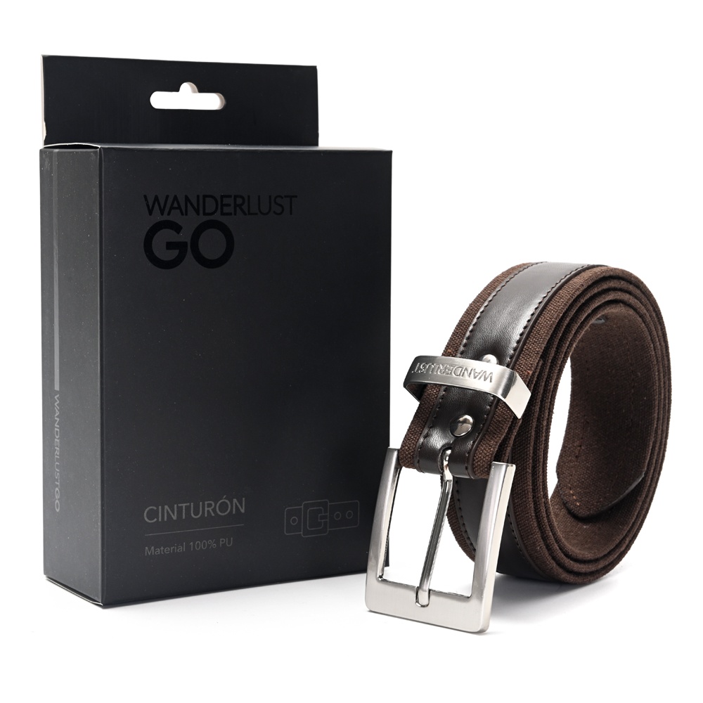 Cinturon Wanderlust Marron 41627