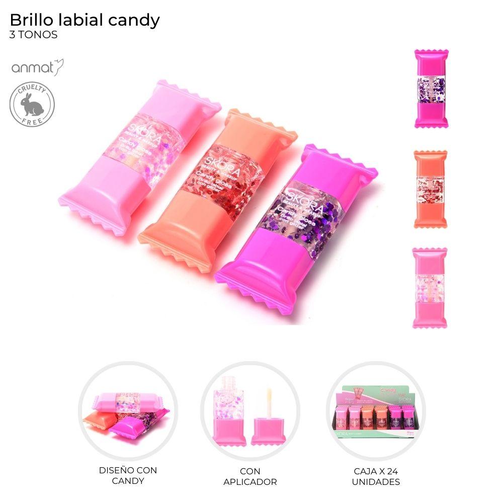 Brillo Labial Candy Skora Varios Colores 41742