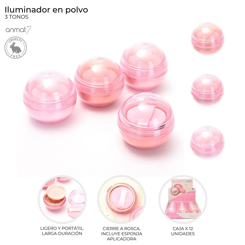 Iluminador En Polvo Skora Cobre 41746