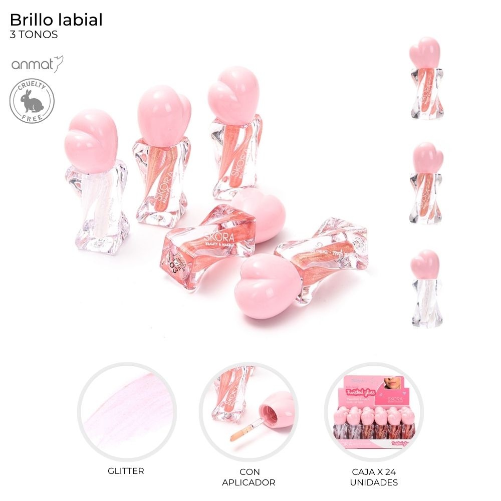 Brillo Labial Skora Varios Colores 41759