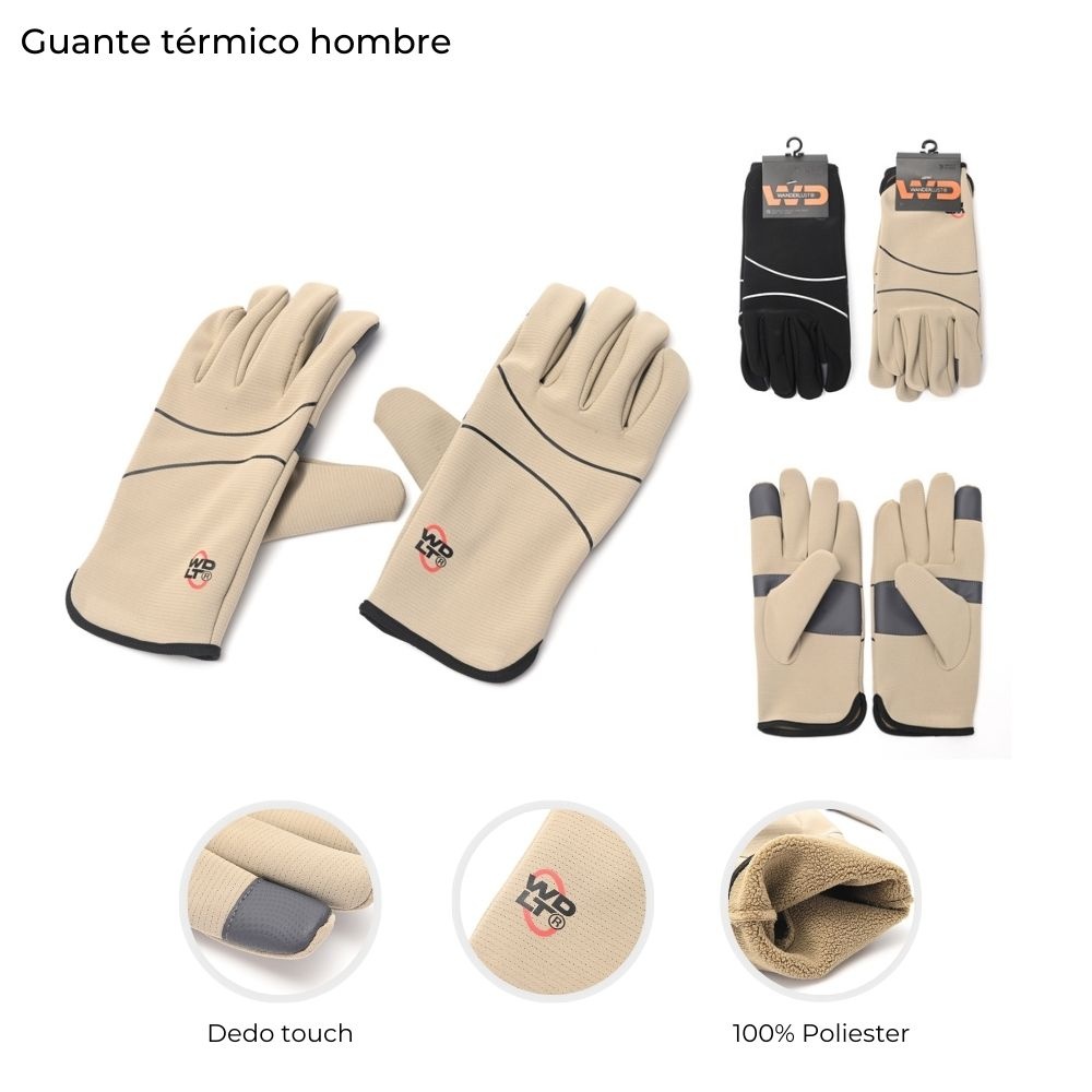 Guante Termico Wanderlust Varios Colores 43630