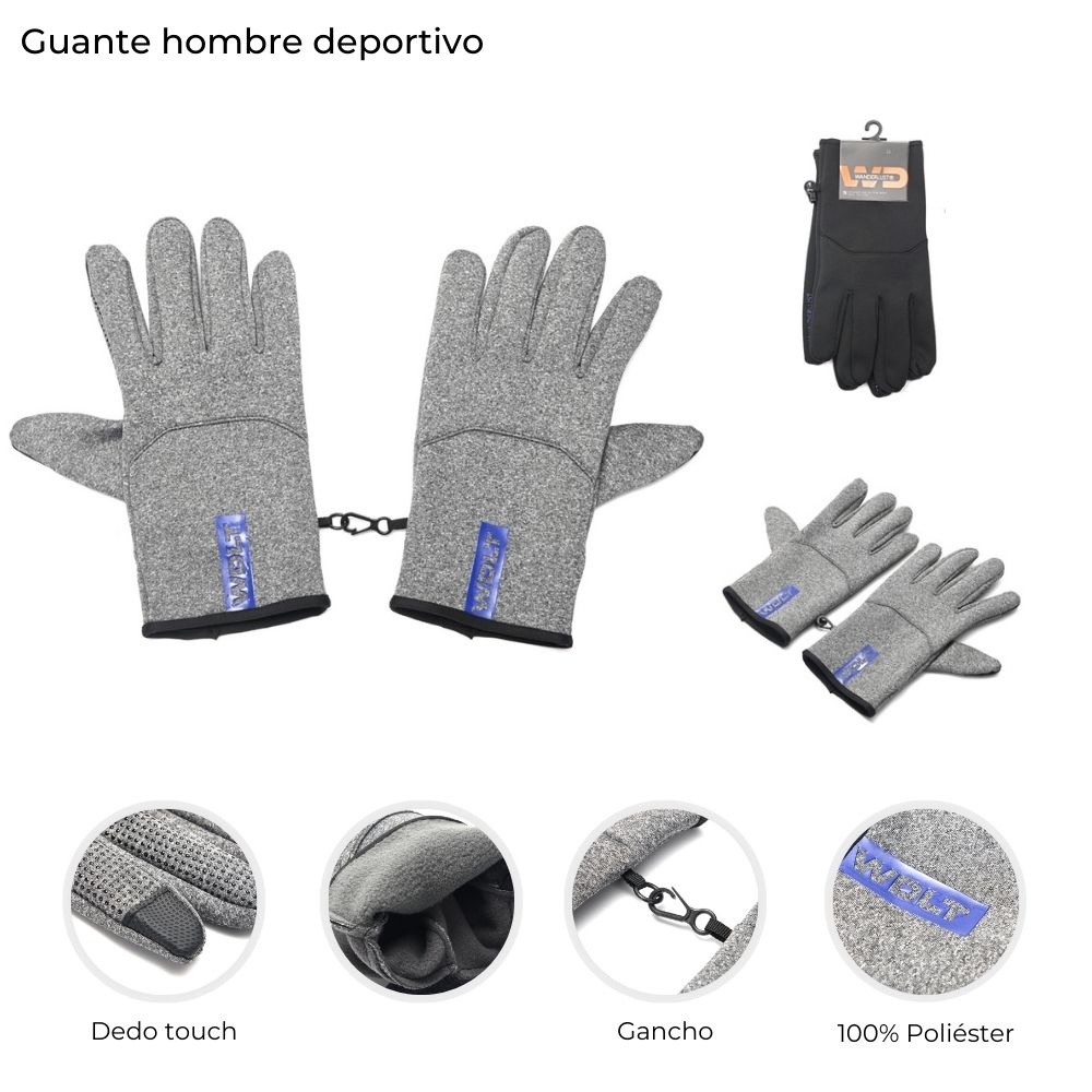 Guante Deportivo Wanderlust Varios Colores 43636