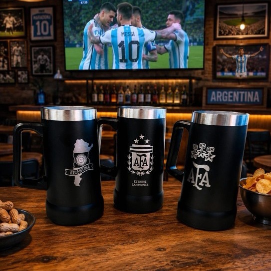 Vaso Chopp Afa Negro 710ML Tribu Matera Varios Colores 15