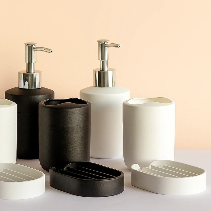 Set De Bano x 3 Quo Varios Colores 6739