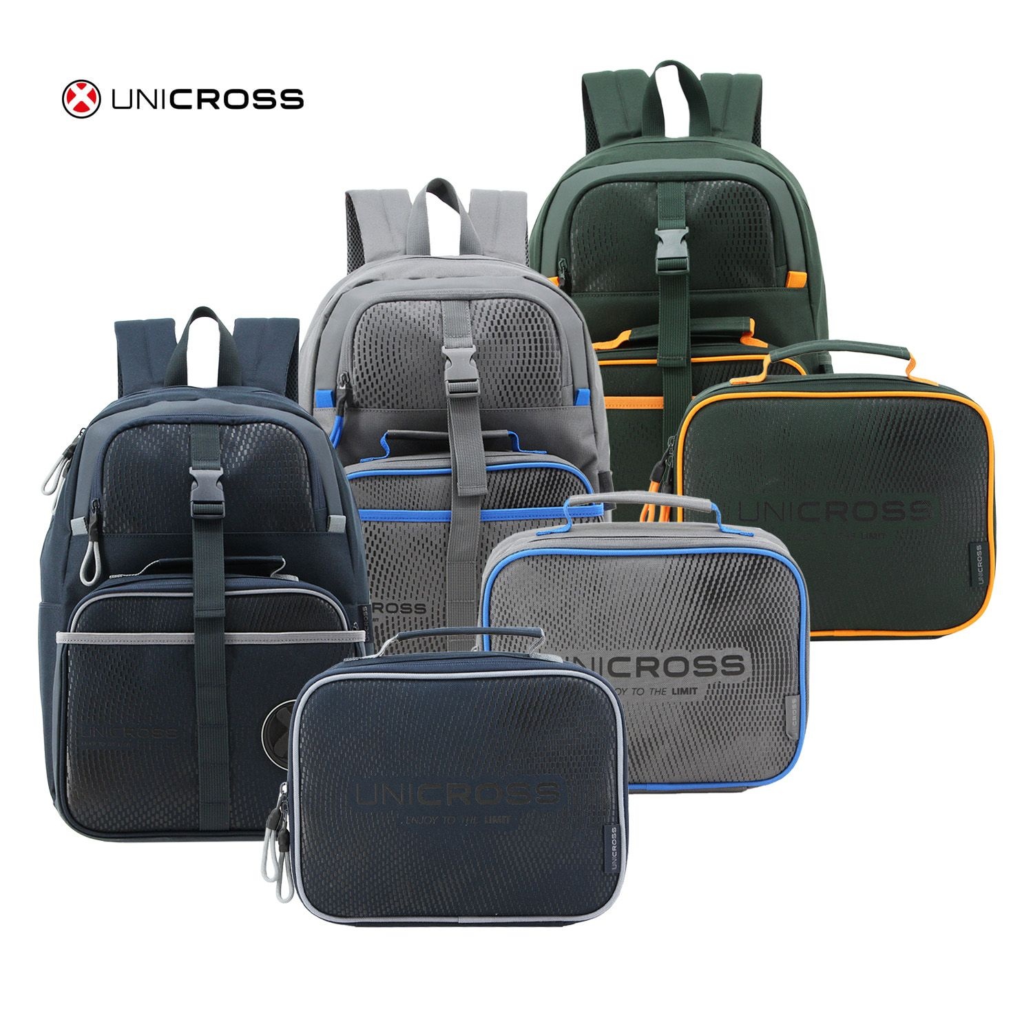 Mochila Lunchera Carbono 18 Unicross Varios Colores 62.2000007