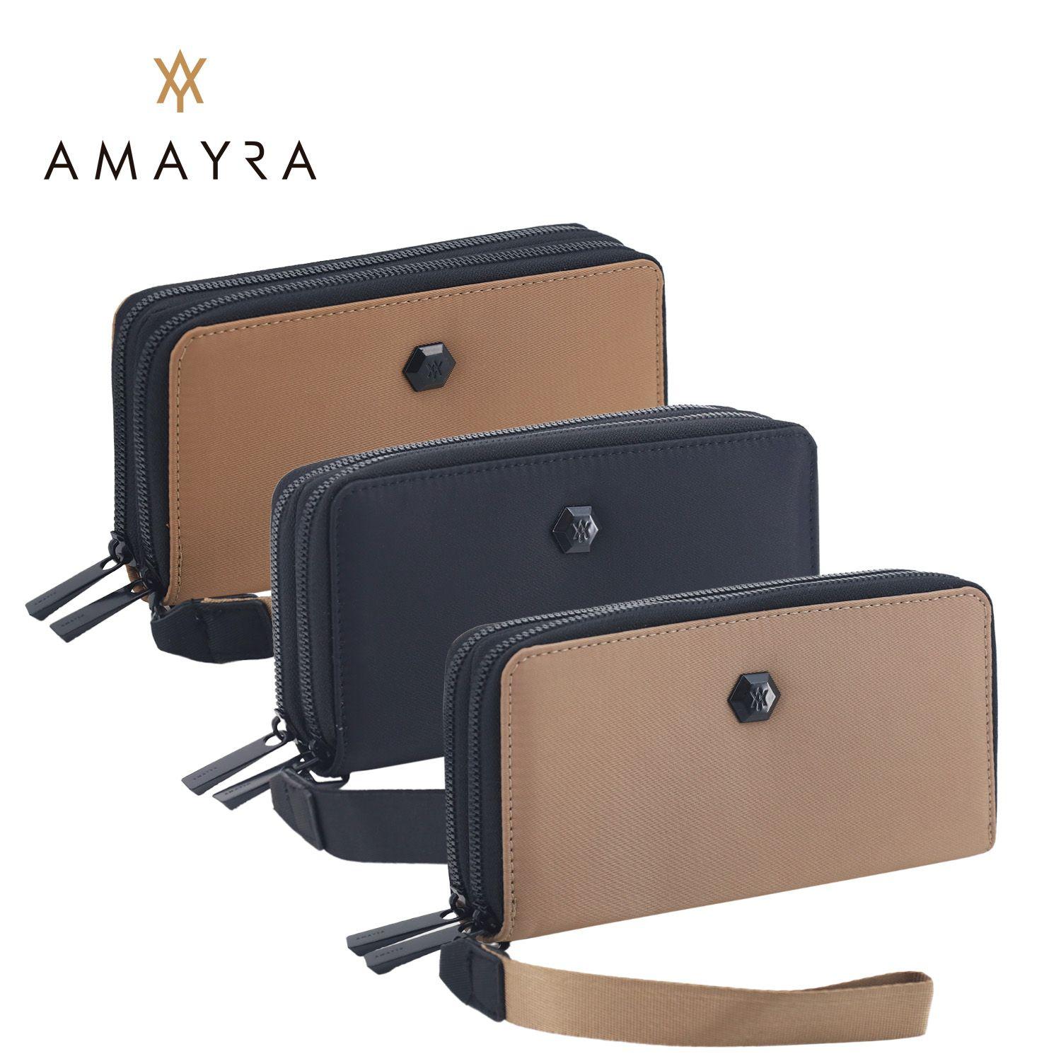 Billetera 2 Cierres Amayra Varios Colores 67.3500055
