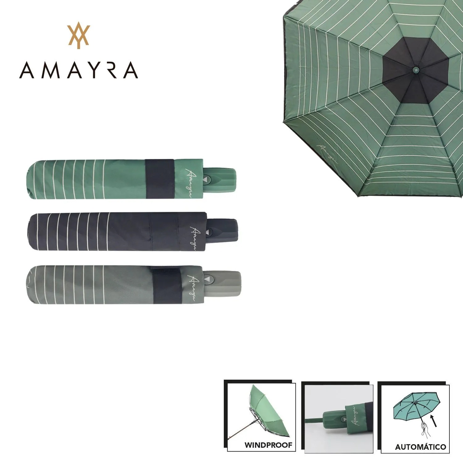 Paraguas Automatico Amayra Varios Colores 67.7600008