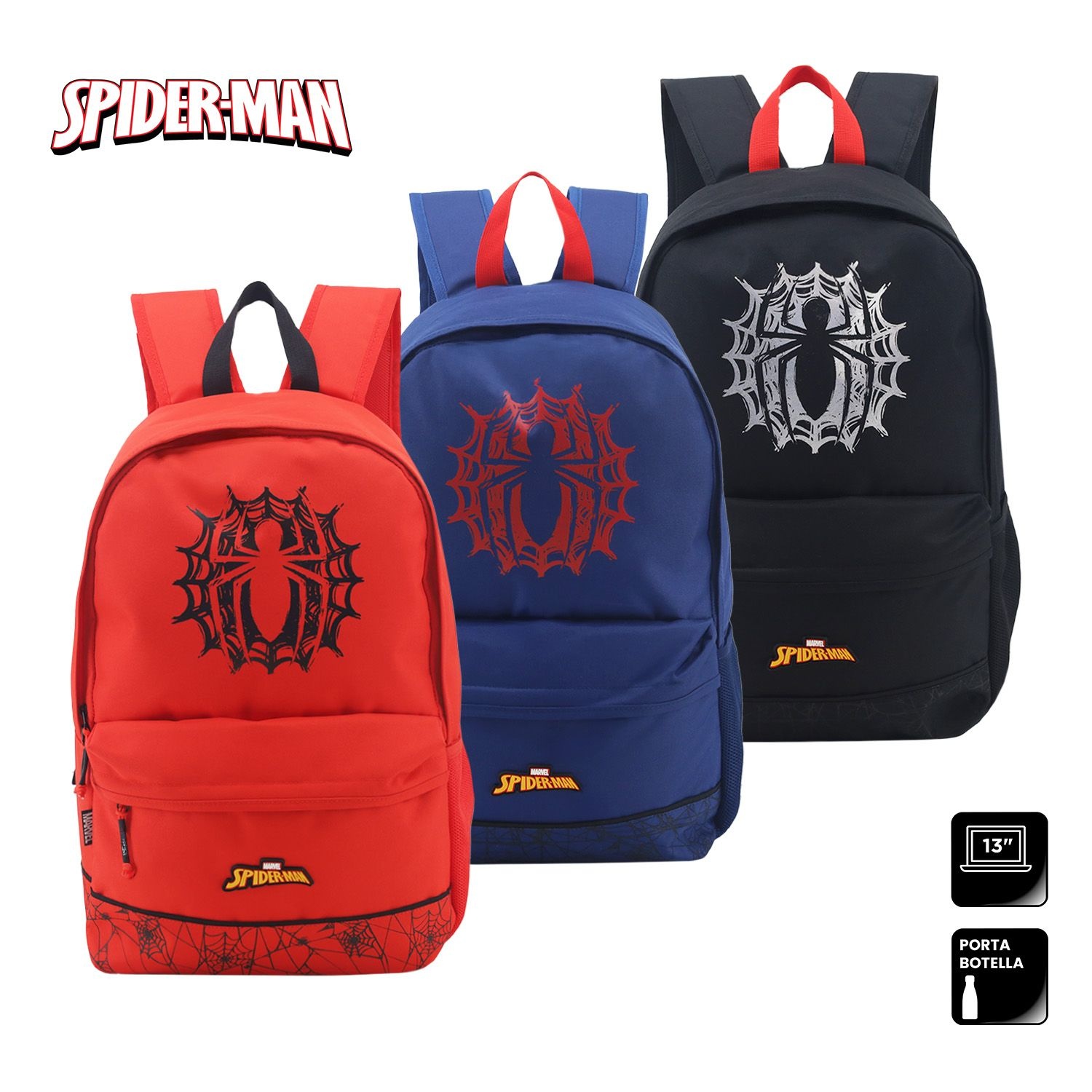 Mochila Spiderman 18 Disney Azul 75.2000012