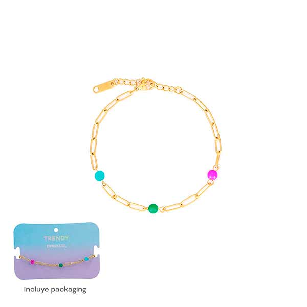 Pulsera Acero Trendy 16678