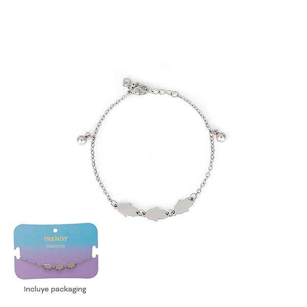Pulsera Acero Trendy 16682
