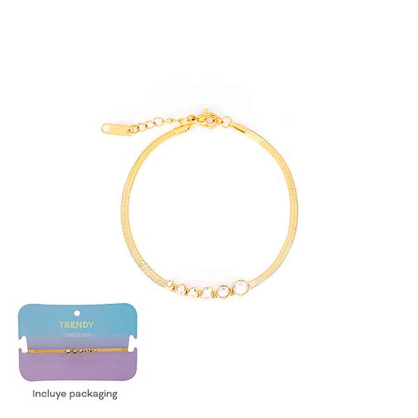Pulsera Acero Trendy 16688